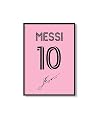 Oye Aalsi Lionel Messi Acrylic Glass Frame Wall Decor | Premium Football Poster with Black Frame | HD Printed Sports Artwork for Bedroom, Living Room, Office & Gaming Room | Modern Home Decoration Gift (Model - 1, 8inch x 12inch) gallery image