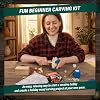 BeaverCraft DIY06 Santa Whittling Kit Wood Carving Kit for Beginners Wood Carving Tools Set, Diy Crafts for Adults Woodworking Kits for Kids&Teens Hobby Kits for Adults, Woodworking Gifts