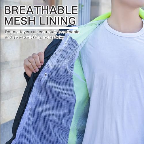 Traje impermeable para ciclismo para hombre y mujer miniatura 6