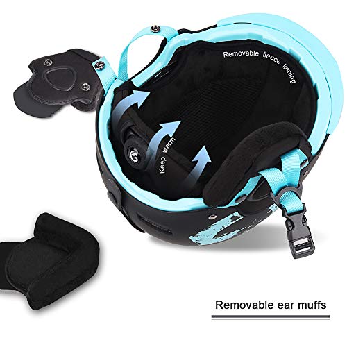 Ski Helmet for Men, Women, Youth & Kids, Snowboard Helmet with ASTM Certified Safety, 3 Sizes Options - Image 5