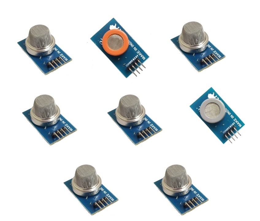 Embeddinator MQ-2 MQ-3 MQ-4 MQ-5 MQ-6 MQ-7 MQ-8 MQ-135 Gas Sensor Combo-image-7