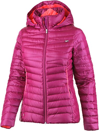 Spyder Women's Timeless Hoodie, Wild/Bryte Pink, Medium