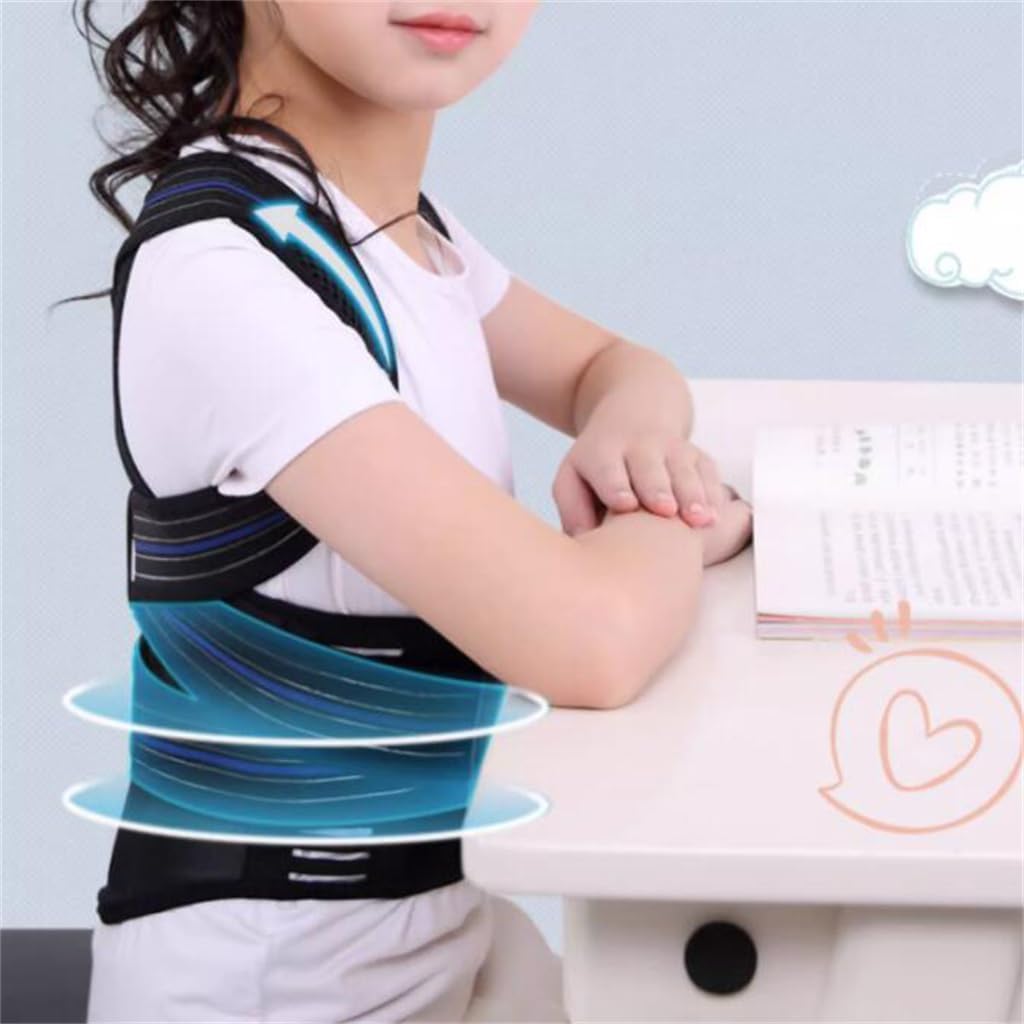 High and Low Shoulder Scoliosis Orthotic Adolescent Thoracolumbar Hunchback Correction Belt(Medium)