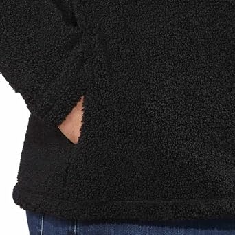 HI-TEC Mens 14 Zip Pullover (XXL, Black)
