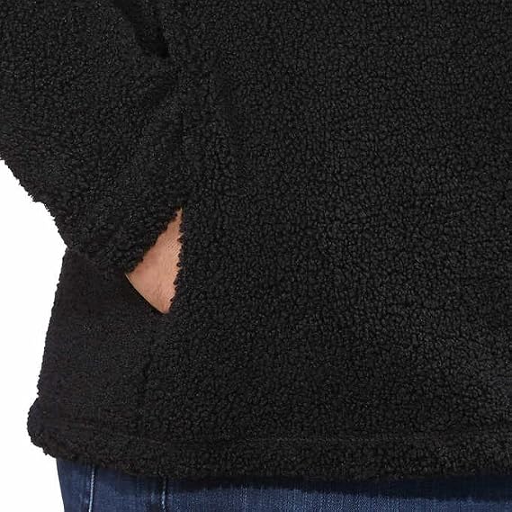 HI-TEC Mens 14 Zip Pullover (XXL, Black)