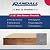 3 1/2" Wide X 5/8" HIGH Unfinished Oak Half Threshold (Butt up Threshold) (4 FT Long)