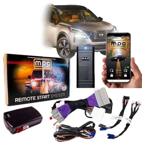 MPC Smartphone Activated Remote Start Kit Compatible with 2021-2023 Rogue Push-to-Start - T-Harness - Firmware Preloaded