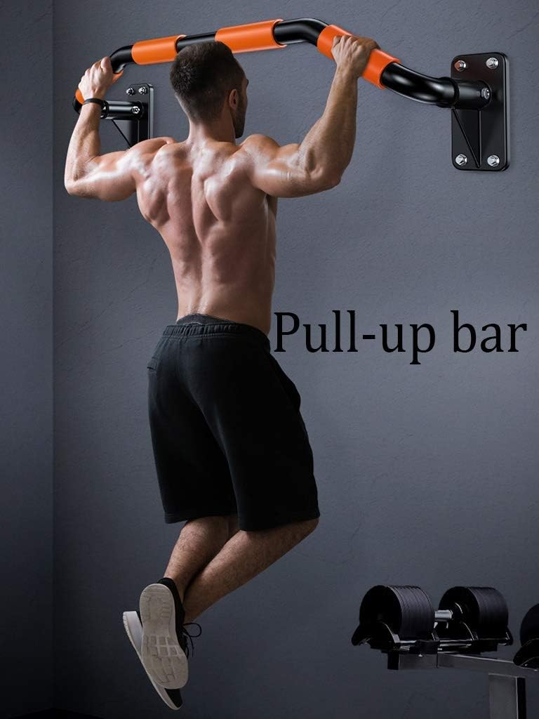 Hua Steel Wall-Mounted, Home Gym Horizontal Bars, Safe and Stable Multifunctional Aerobic Strength Training Equipment, Load 300kg