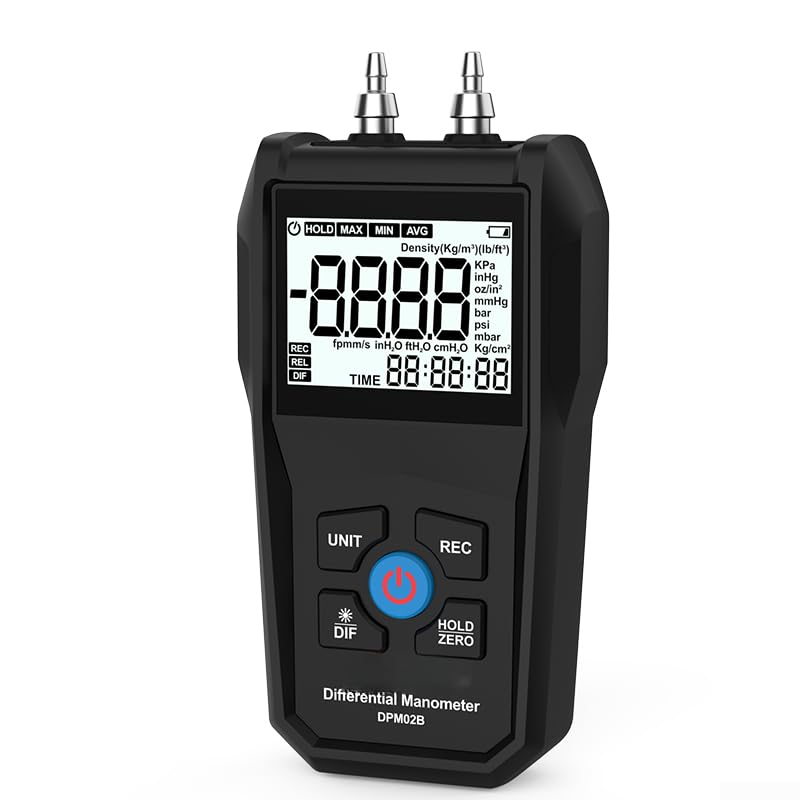 Manometro Differenziale Digitale DPM02B Precisione ±1%