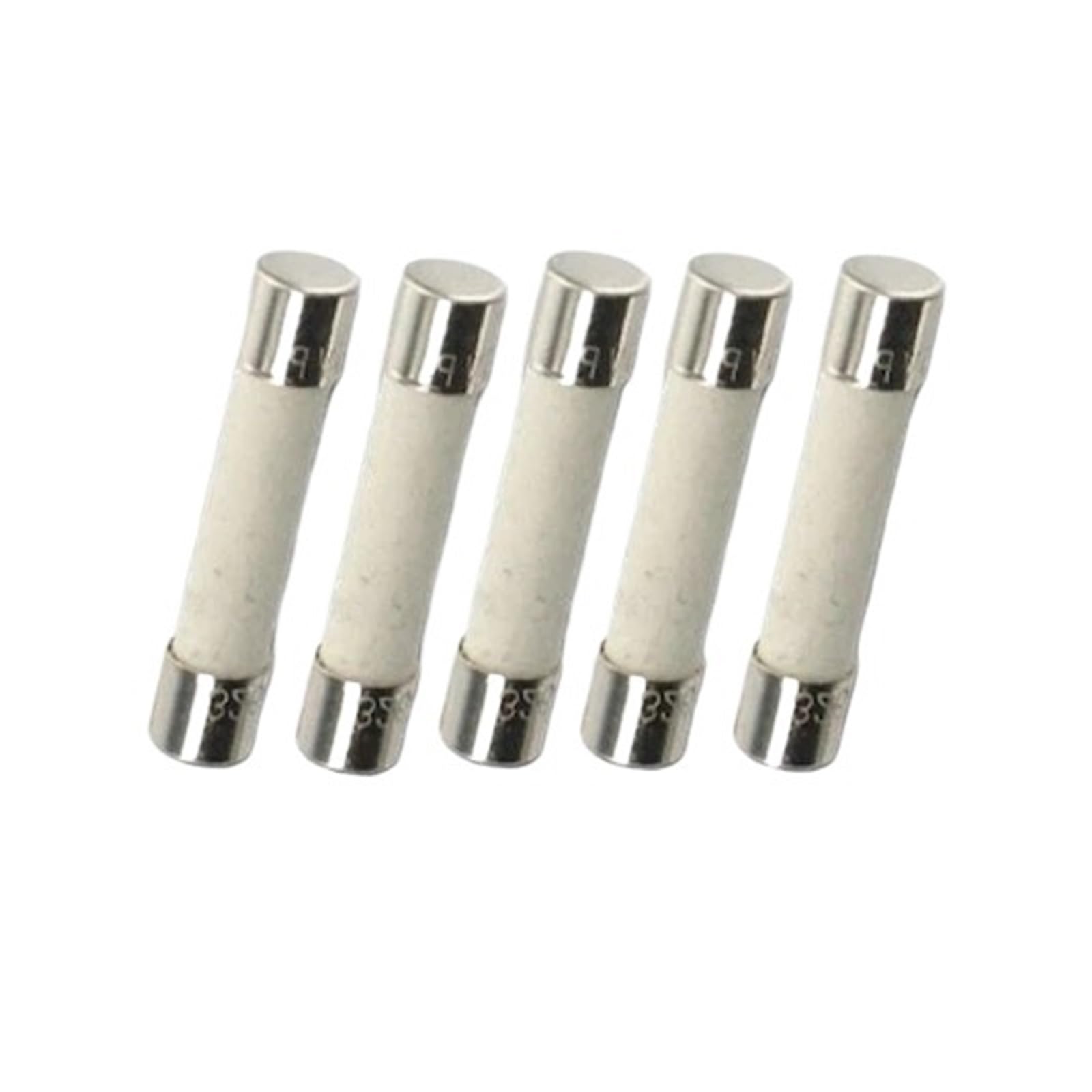 KXIWLUFV 5PCS F25A 250V Ceramic Fuse 6X30 mm