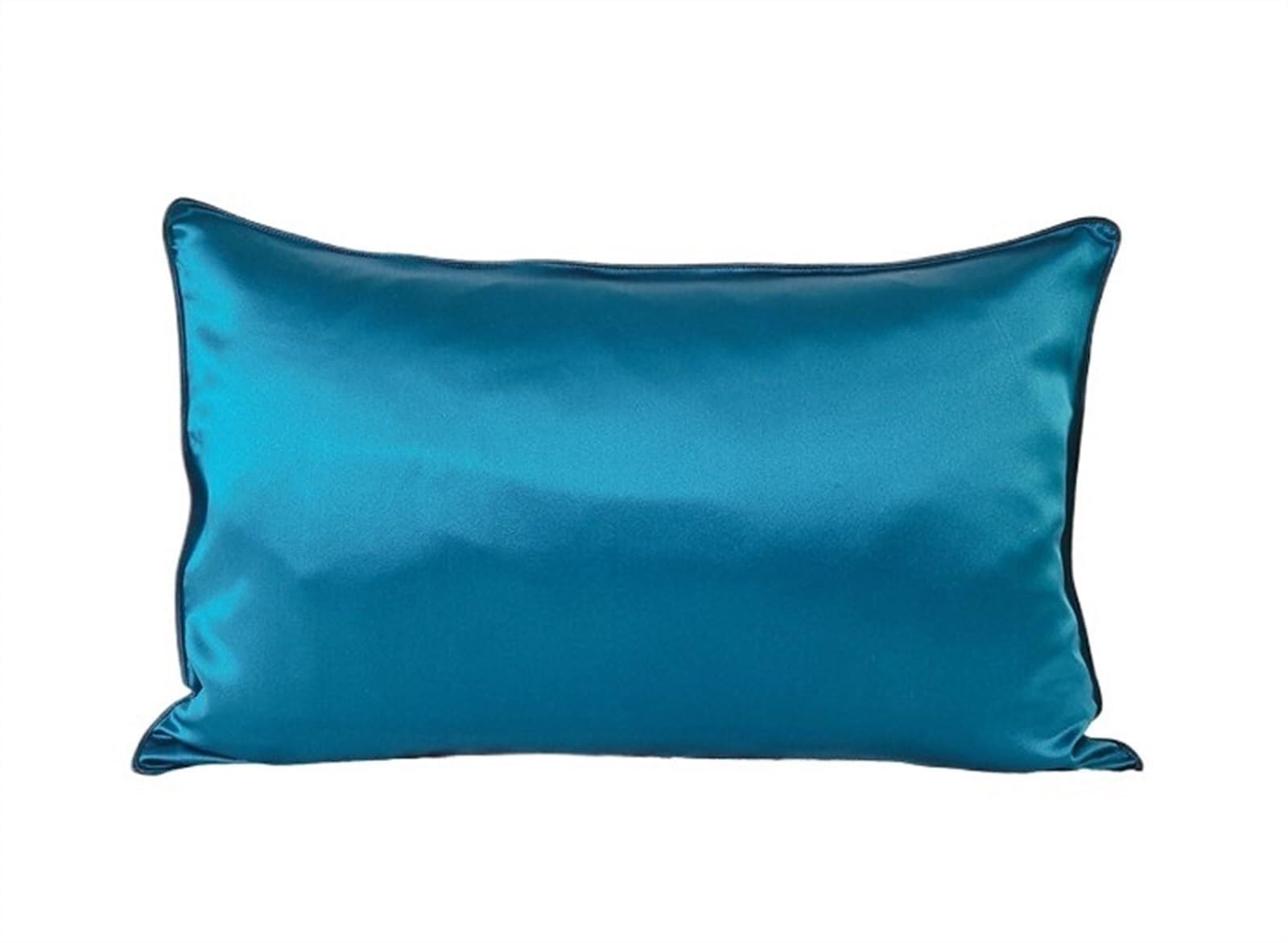Satin Pillowcase Silk Satin Pillowcase 2 PACK Multicolor Pillowcases Pillow Cases Envelope Closure Standard Queen King(8,48x74cm)