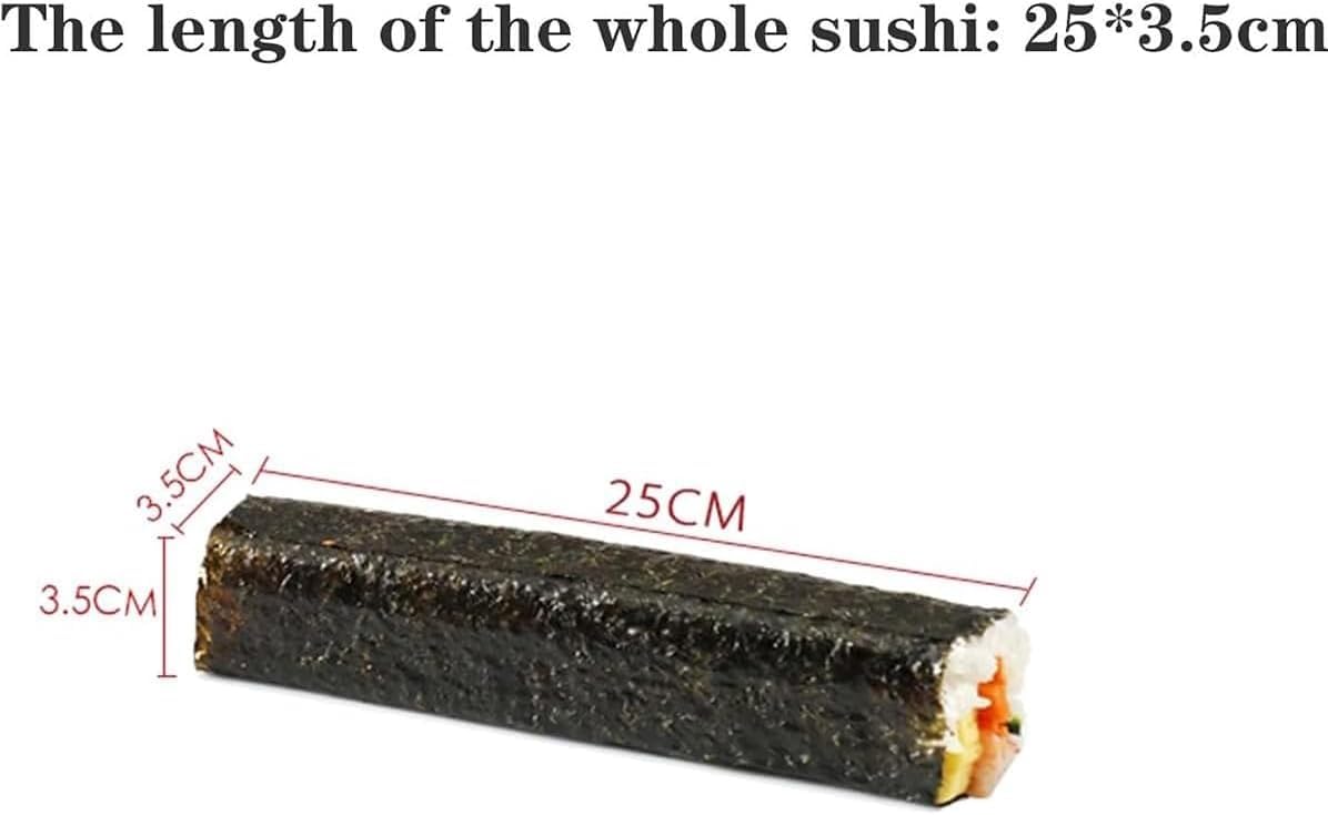 Ręczna okrągła maszyna do zwijania sushi, zestaw do robienia sushi ze stali nierdzewnej, szybkie prototypowanie, oszczędność czasu, dla restauracji, bar przekąskowy