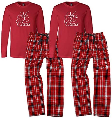 Mr. and Mrs. Claus Pajama Set