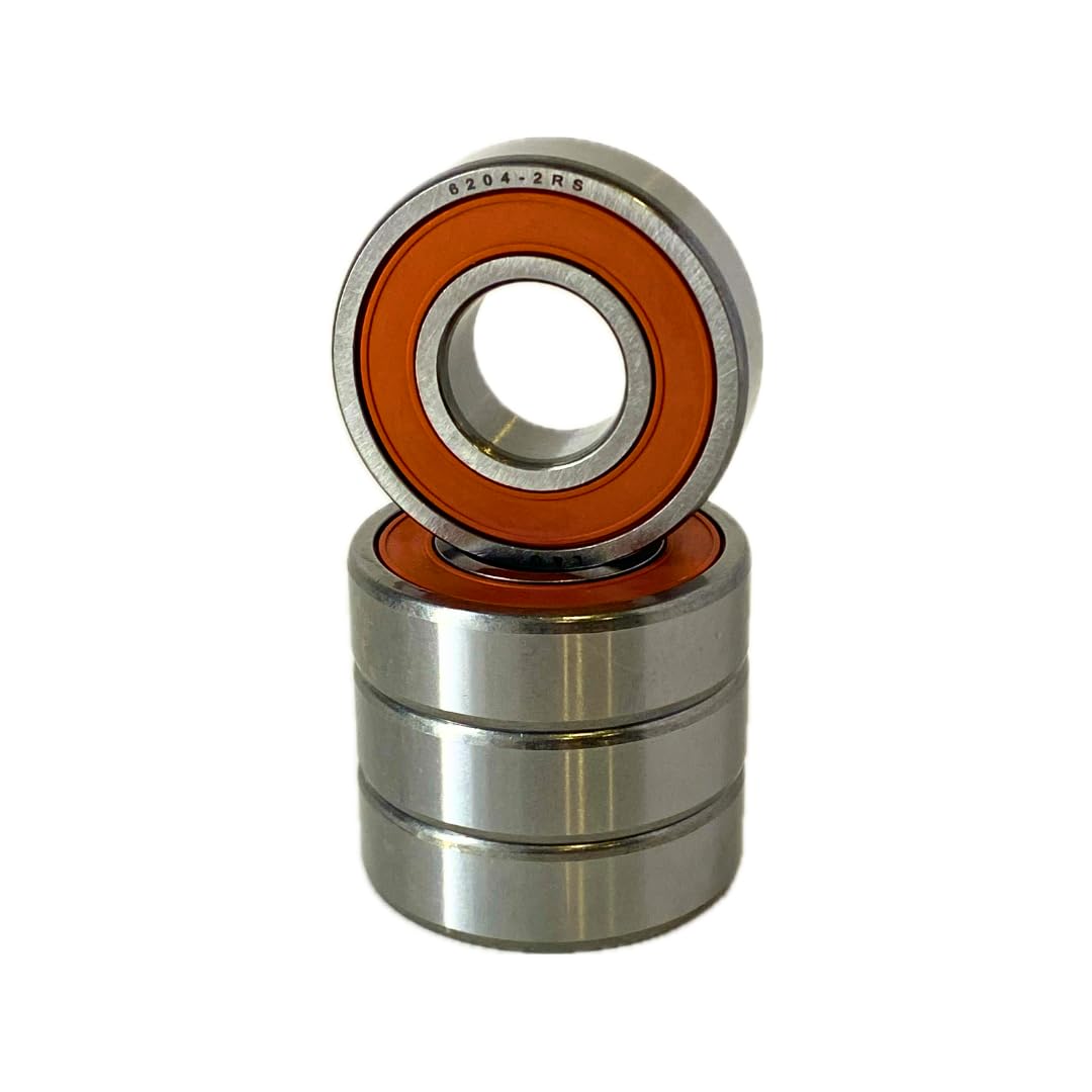 Kugellager 20x47x14 Versiegelt 100 Stück 6204-2RS C3 EMQ Premium Kugellager ABEC-3 – 20x47x14 Mm Versiegelt 6204-2RS Kugellager