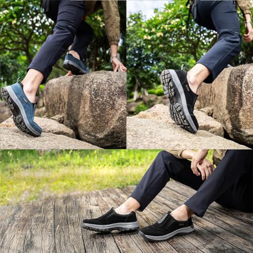 Ideacloth Shoes for Men, Ideacloth Orthopedic Shoes for Mens, Comfortable Slip-On Outdoor Hiking Sneakers, Breathable Sneakers4