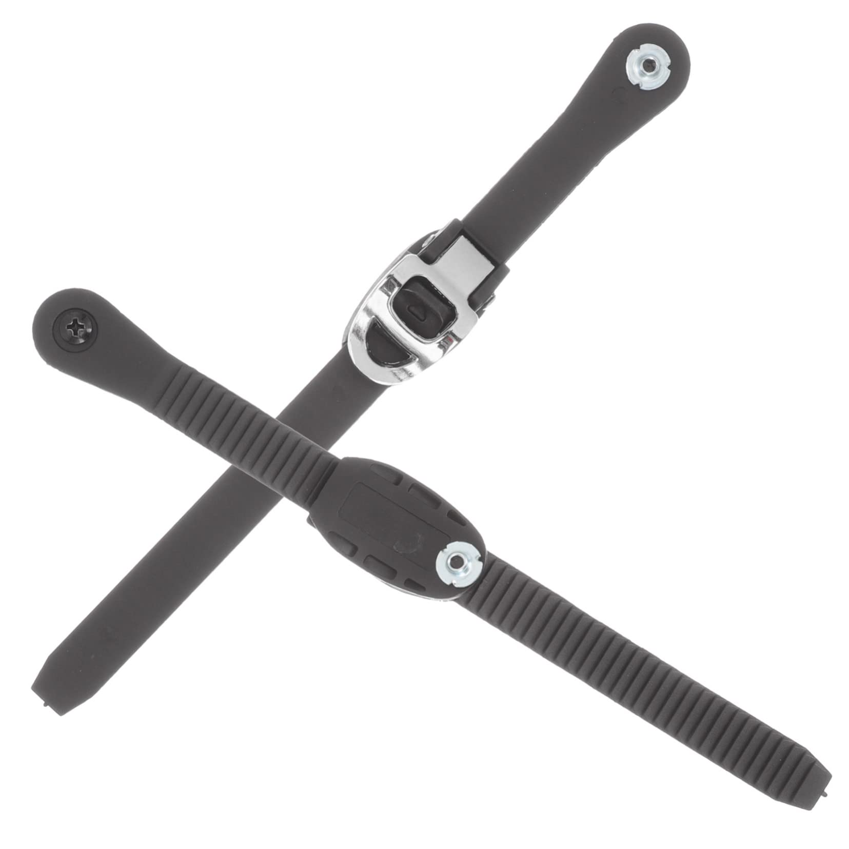 Yardwe 3sets Boot Ratchet Strap for Inline Roller Skates Replacement Strap Adjustable Length Smooth Rolling Experience 2pcs*3