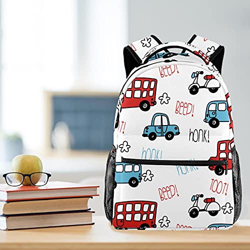 Sac à dos d'école mixte grand compartiment imprimé décontracté pastèque moderne