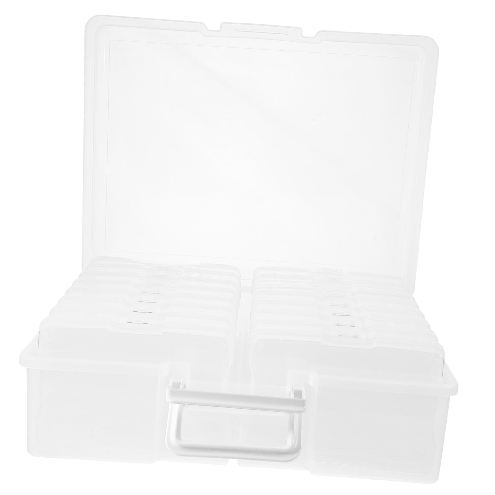 TIDTALEO Elegant Photo Storage Box 4x6 Inches Photo Organizer Storage Box Case for Greeting Cards Easy to Use