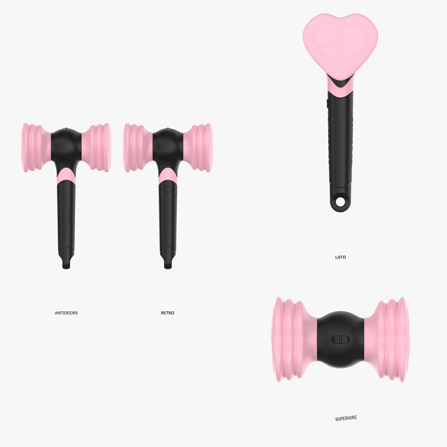BLACKPINK Lightstick ufficiale VER.2 (+IDOLPARK Special Blackpink Photocards set)