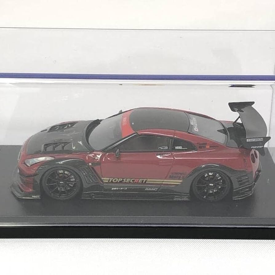 Amazon.co.jp: 154 Tiger Gate Japan 1/43 Top Secret R35 GT-R
