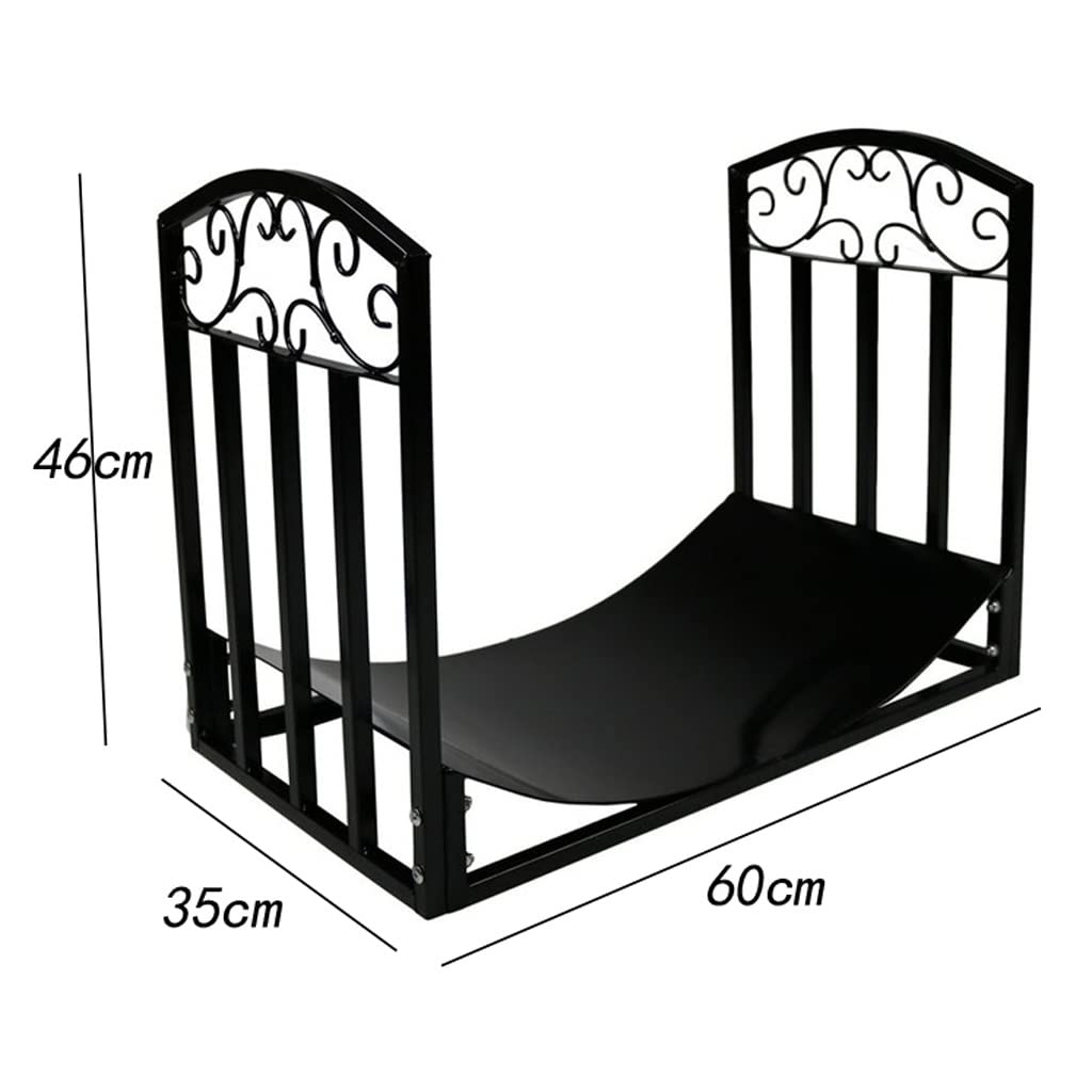 Portalegna in Legno massello di Pino Grigio 41x25x100 cm per stoccaggio Interno ed Esterno con Supporto per Legna in Metallo ventilato, Set di mensole portaoggetti