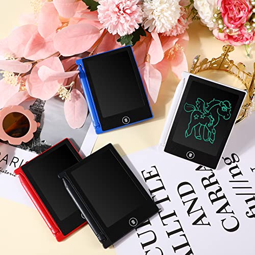 32 Pieces Mini Lcd Writing Tablet 4.5 Inch Educational Toys Learning Writing Pad Erasable Drawing Pad Reusable Learning Toy Gift Preschool Art Toys For Girls Boys Birthday Favor #TOP6