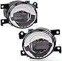 G-PLUS Compatible with Infiniti Q50 QX50 QX60 QX80 2015 2016 2017 Front Bumper Mounted Fog Light Assembly with Bulbs Daytime Driving Lamps Left + Right Side 1 Pair