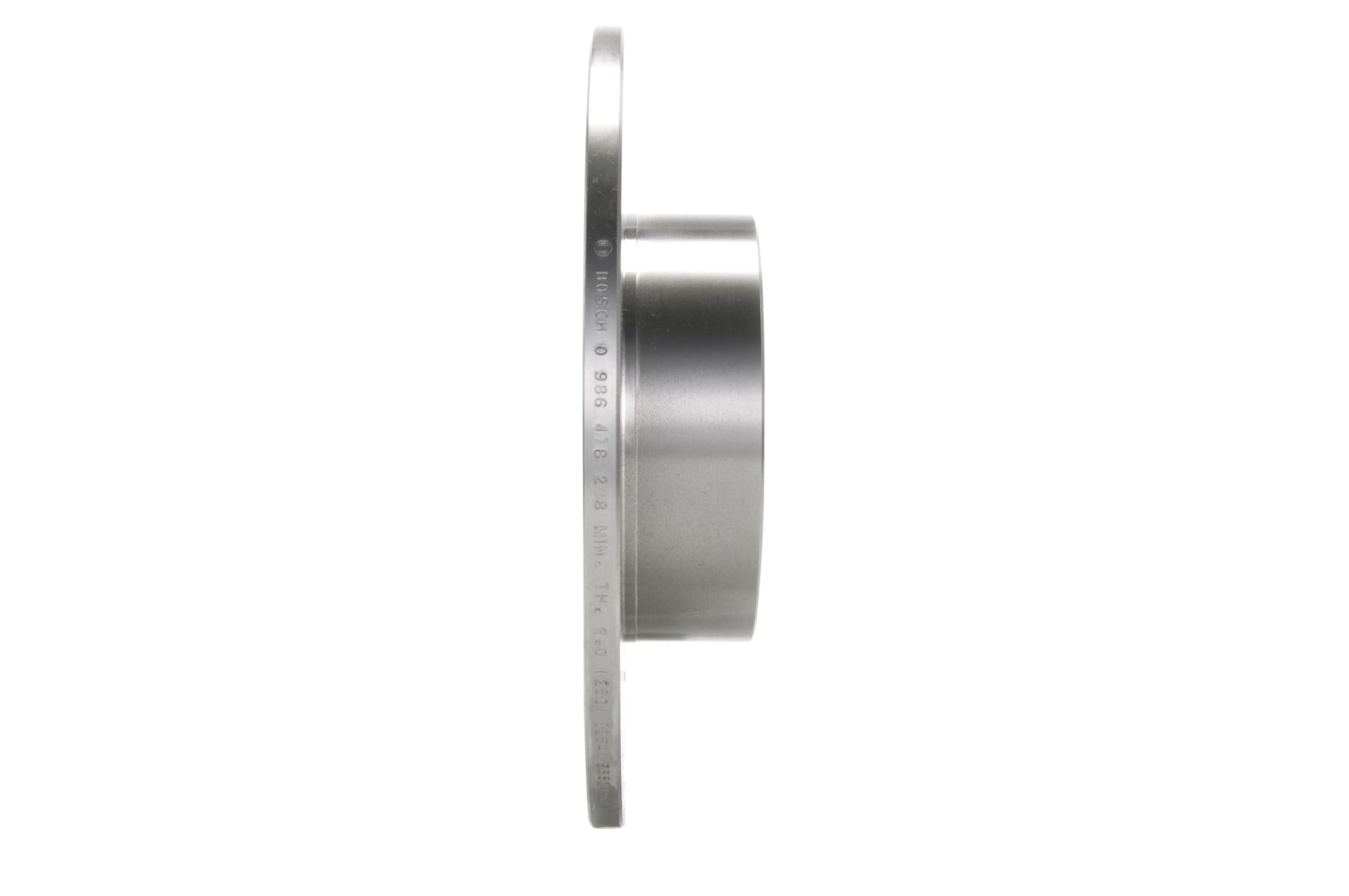 Bosch BD190 Dischi freno, Certificato ECE-R90, 1 set di 2 dischi
