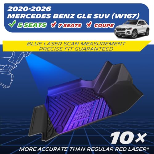 Image of Michelin Vehicle Mats for 2020-2026 Mercedes Benz GLE SUV (W167) 5 Seat