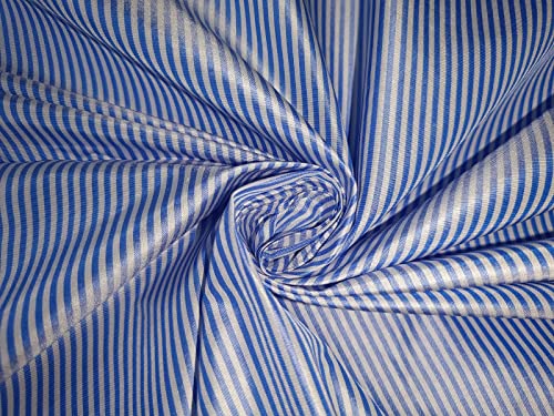 Taffetas de soie à rayures 2 mm de qualité supérieure pour styliste de mode