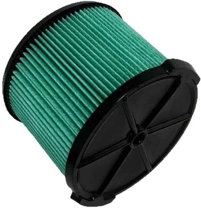 1 PACK brikiwee VF3600 HEPA Material Pleated Paper Wet/Dry Vac Replacement Cartridge Filter Compatible with Most 3 to 4.5 Gal Shop Vacuums