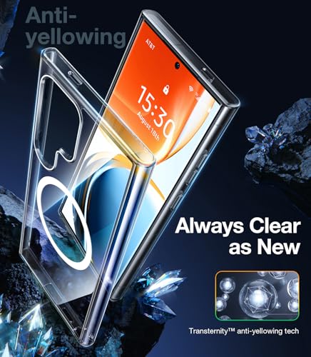 Image of TORRAS Magnetic Shockproof for S25 Ultra Case Phone Case Clear