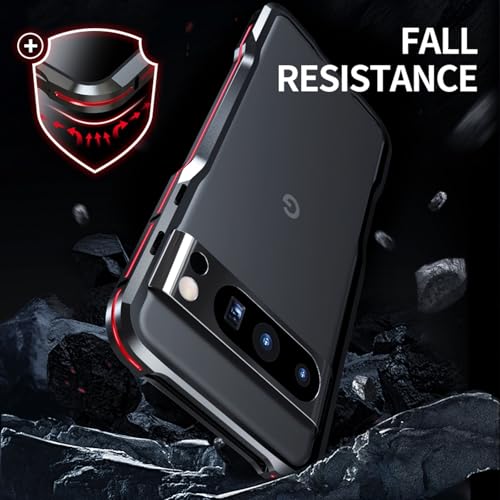 Coque Google Pixel 10 antichoc cadre métal et protection latérale noire