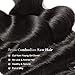 ASHINE Human Hair Bundles Body Wave Straight, Unprocessed Cambodian Raw Hair Bundles for Women Natural Black 20 22 24 Inch, Keep Soft and Silky After Multiple Washes