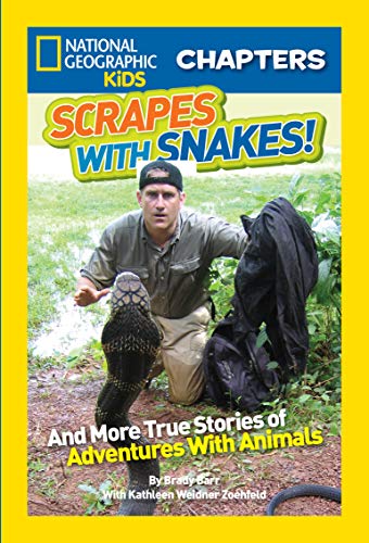 National Geographic Kids Chapters: Scrapes With Snakes: True Stories Of Adventures With Animals (Chapter Book) #TOP20