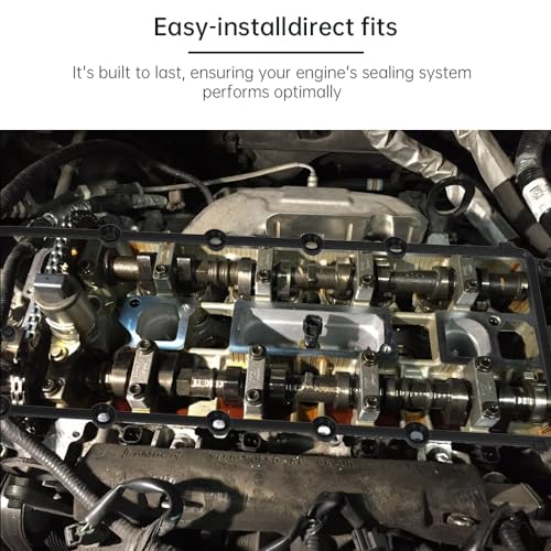 Image of Valve Cover Rocker Gasket for Land Rover LR4 / Discovery 4 5.0L V8, for Range Rover 5.0L V8 2010-2016, for Range Sport 5.0L V8 2010-2016 ROV0087G ROV0087 LR010882 LR010789 LR010882