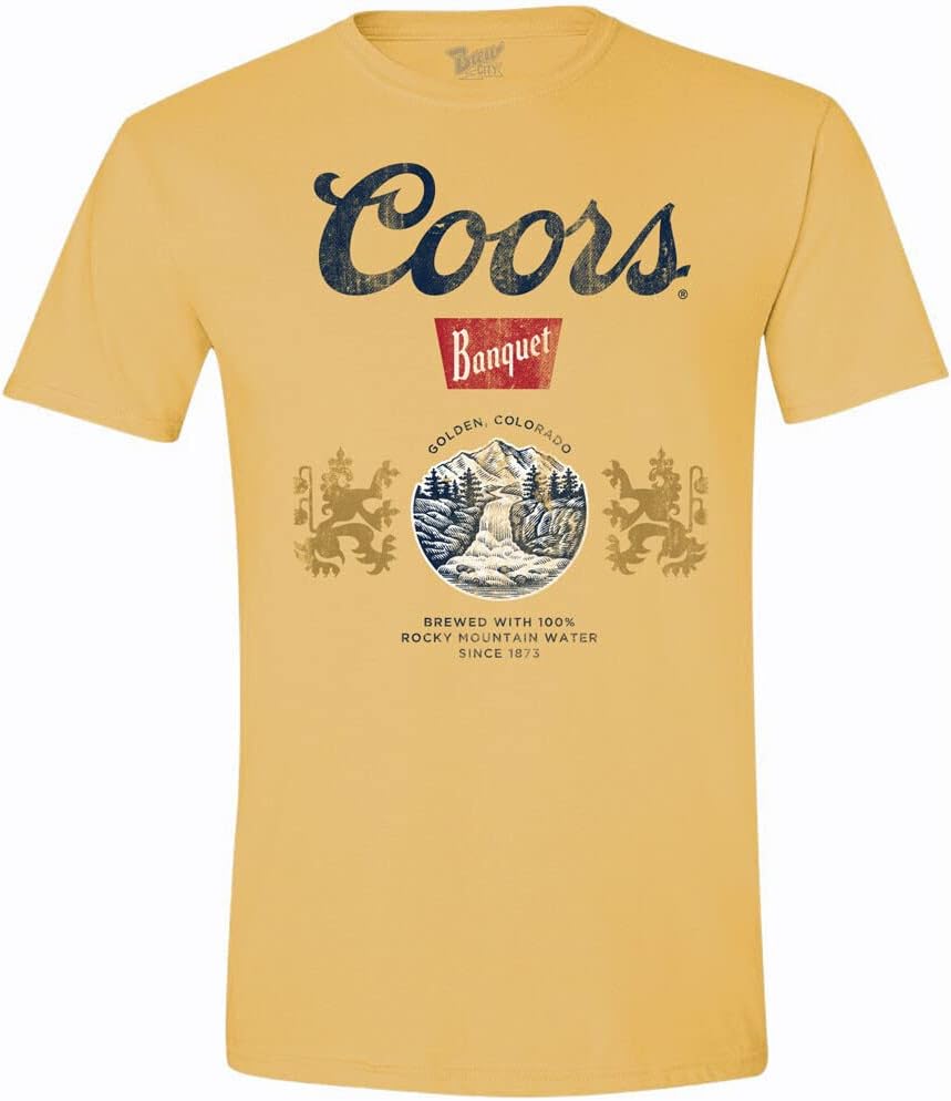 Coors Banquet Golden Tee Shirt X-Large