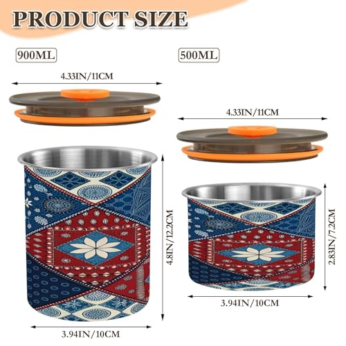 Contenedor para café Kigai con tapa hermética acero inoxidable 17 oz miniatura 2