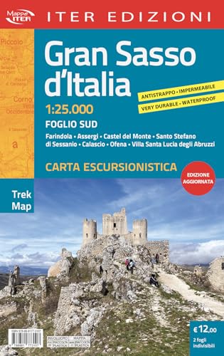 Gran Sasso D'italia. Carta Escursionistica 1:25.000 - 2