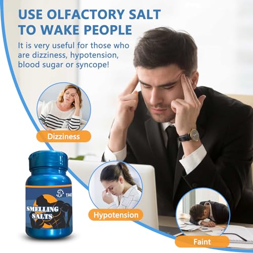 TAEING Sais de cheiro, sais de cheiro, levantamento de peso, adequado para academias e levantadores