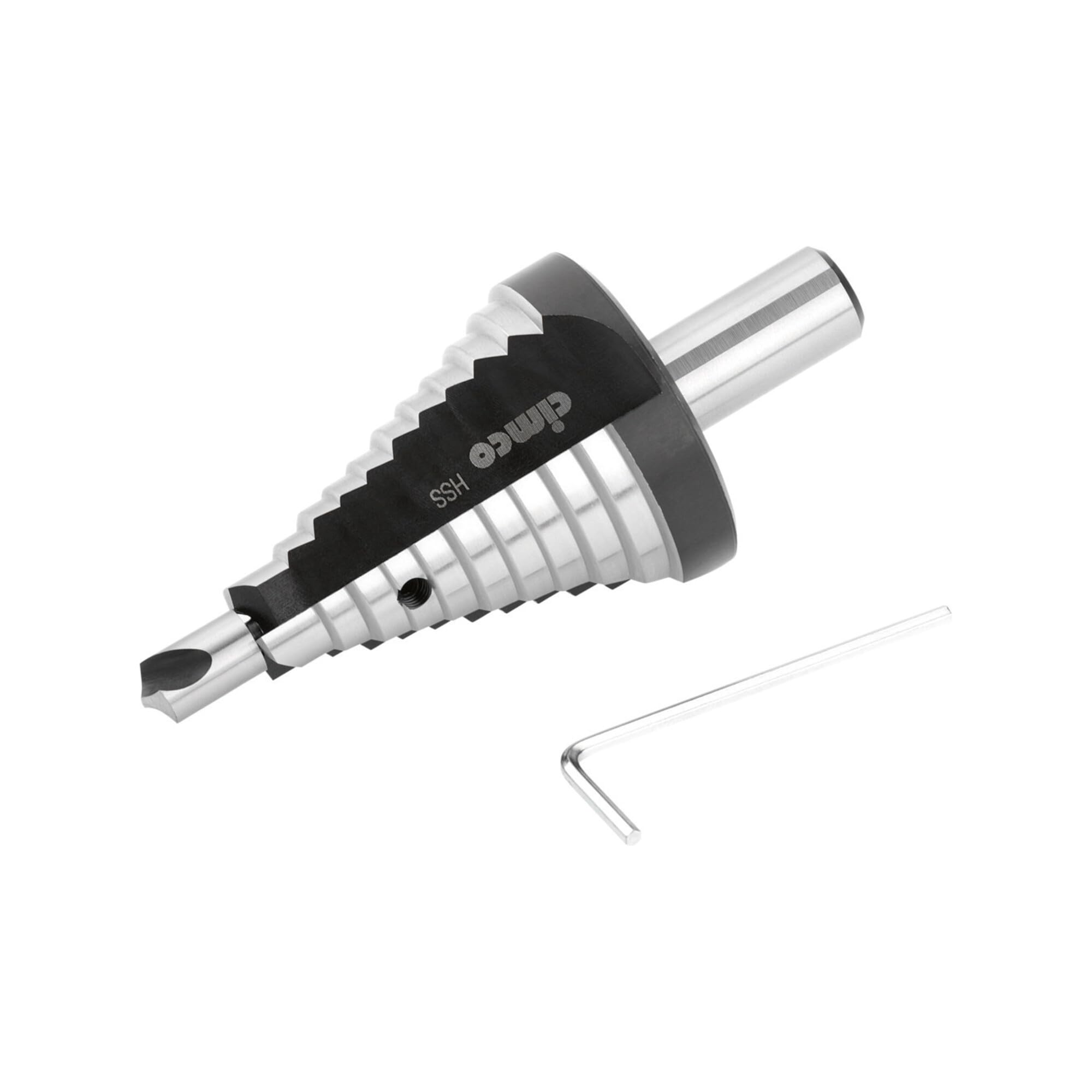 CIMCO 201209 Stufenbohrer 12Stuf durchmesser 12-40mm 3mm