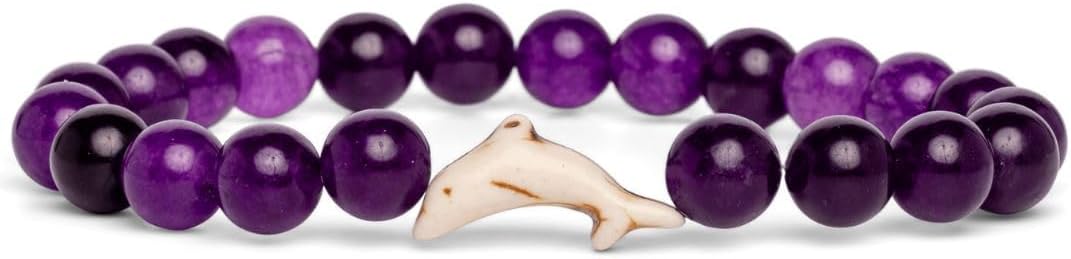 Dolphin Tracking Bracelet, Elastic, supports FIU Marine Conservation, one size fits most for Men and Women