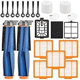 Picture of Replacement Parts for Shark AI AV2501AE AV2501S AV2511AE RV2502AE RV2520AOUS AV2510AOUS RV2610WA RV2610W Kits with Main Brush, Filters, Foam Filters, Pre-Filter, Side Brushes