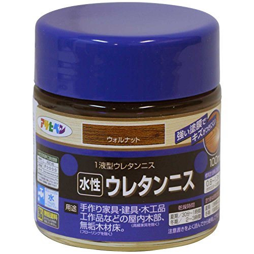 アサヒペン ニス 100ML ウォルナット