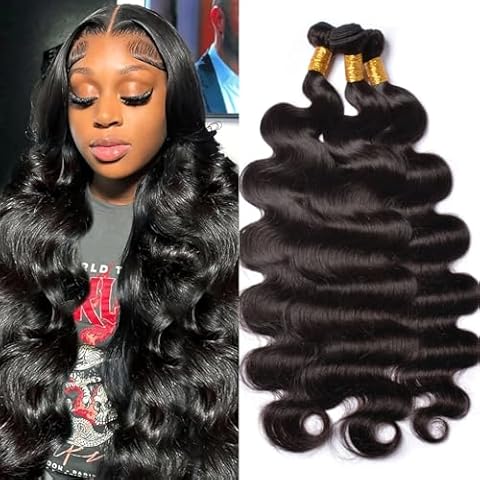 PERISMODA 12A Grade Body Wave Hair Bundles Cover