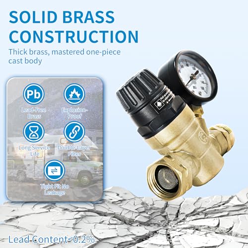 Vidonio JYZ002 Rv Water Pressure Regulator thumb #1