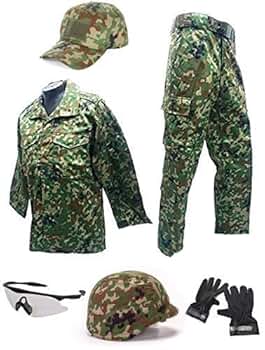 お値下げできます　迷彩服戦闘服　装甲用4B 一式　ベルト付　別途ウエストベルト付 Amazon.co.jp: [Broptical] 陸上自衛隊 迷彩 戦闘服3型 ベルト付