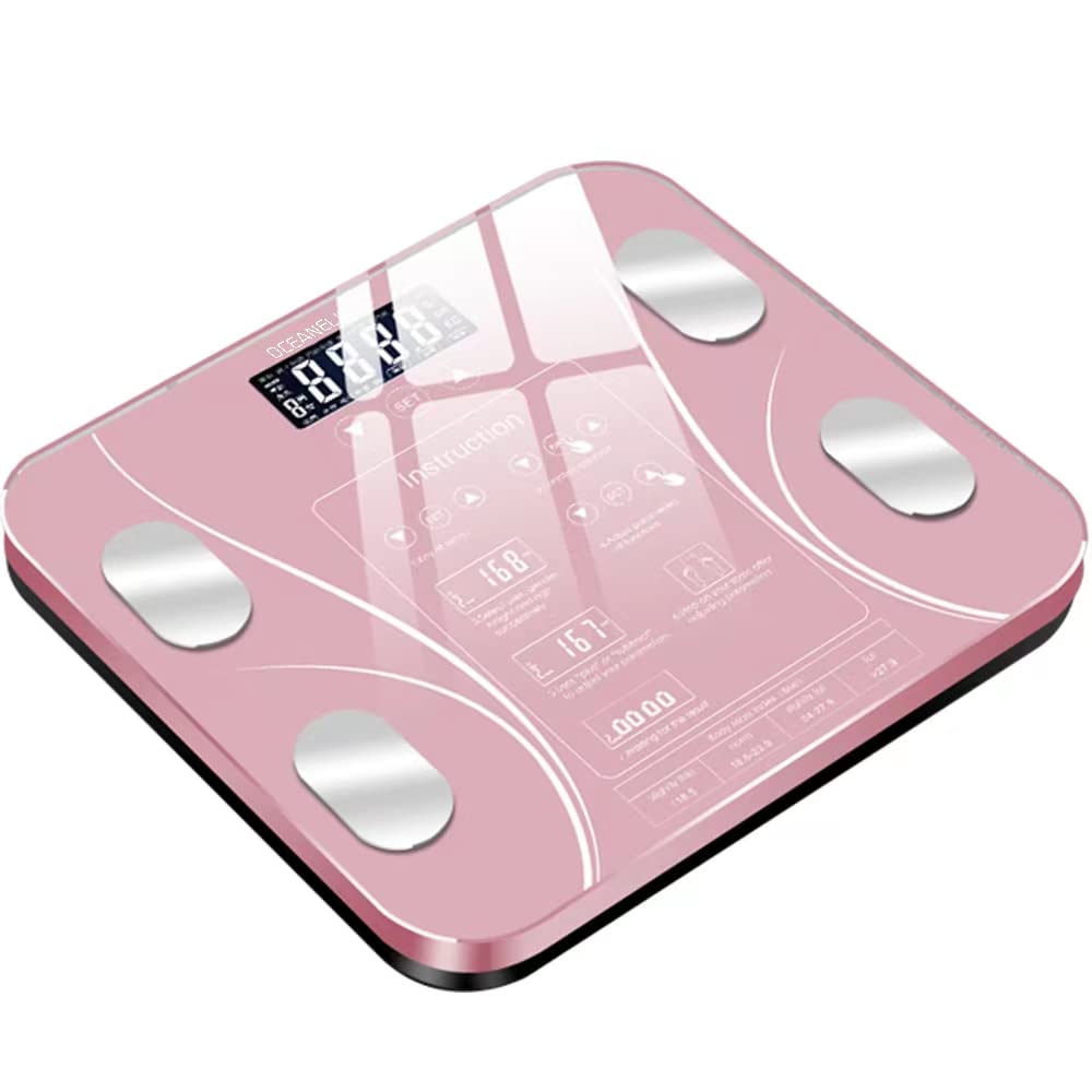 Oceanelle Scale for Body Weight, Smart Digital Bathroom Weighing