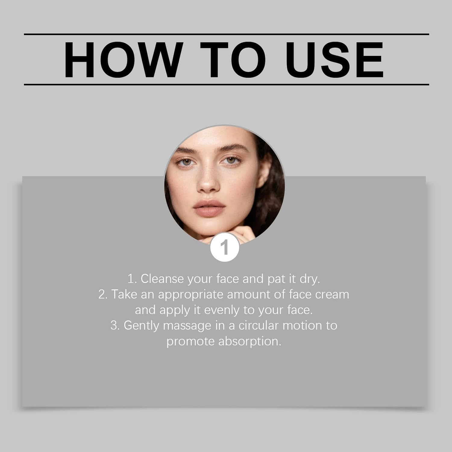 Original Anti-Aging Moisturizing Cream feuchtigkeitsspendende Tagescreme gegen Falten, für reife Haut Geschenk: Raserbrett und Komprimiertes Handtuch (1 Jar)