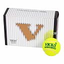 Vicky Rubber Tennis Cricket Ball, (Yellow) Standard size pack of 6 gallery image